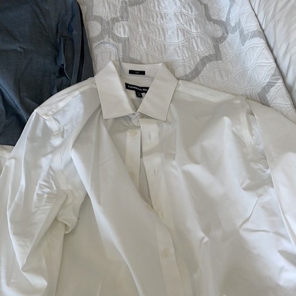 Lot of 3 used Express Men’s dress shirts - Picture 2 of 3